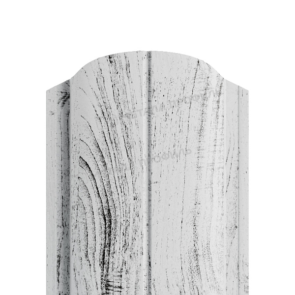 Штакетник металлический МЕТАЛЛ ПРОФИЛЬ ELLIPSE-O 19х126 (ECOSTEEL_MA-01-Беленый Дуб-0.5), стоимость 211.43 ₽: купить в Бийске.
